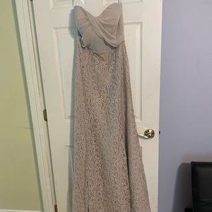 Grey Prom Dress